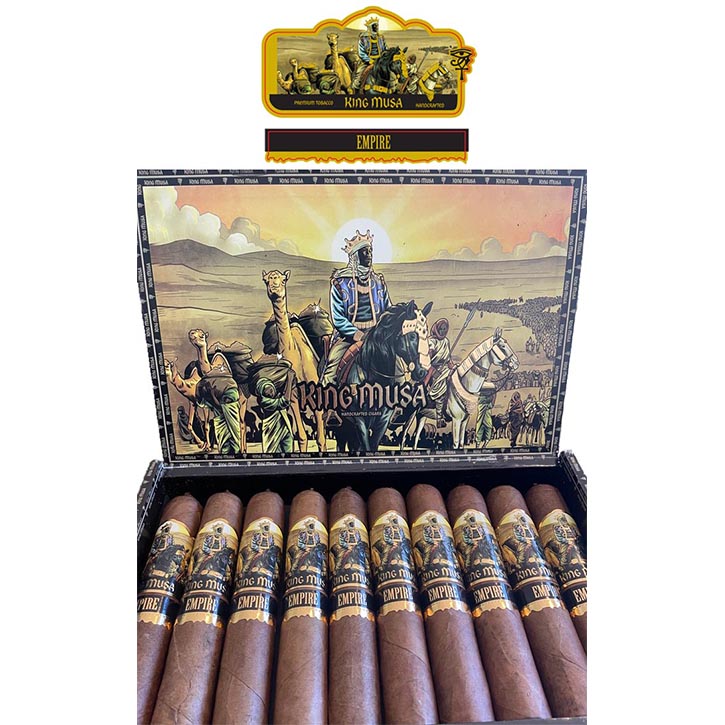 Mansa Musa Gold Empire Grand Robusto cigars