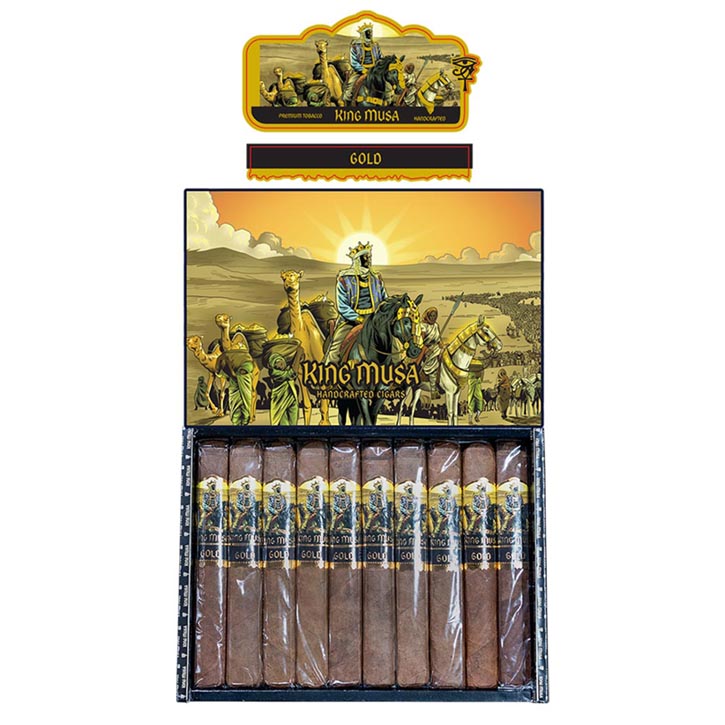 King Musa Gold Grand Toro cigars