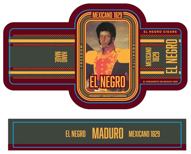 El Negro cigar band